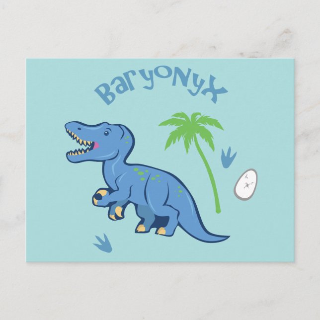 Carte Postale Cute Baryonyx (Devant)