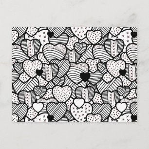 Carte Postale Cute blanc