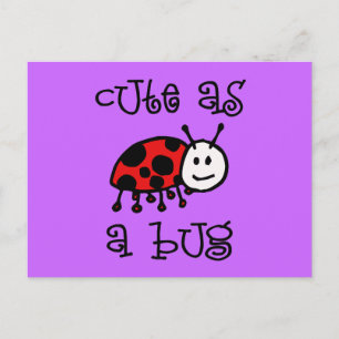 Carte Postale Cute comme un bug