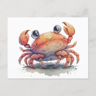 Carte postale Cute Crab