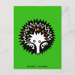Carte Postale Cute ECHIDNA - La faune australienne - Nature