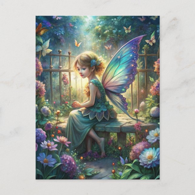 Carte Postale Cute Fairy  (Devant)