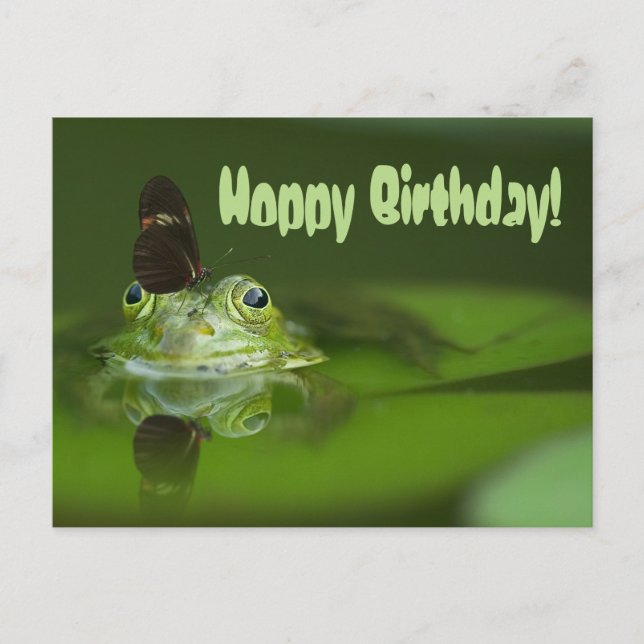 Carte Postale Cute frog (Devant)