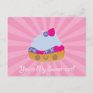 Carte postale Cute Kawaii Tart