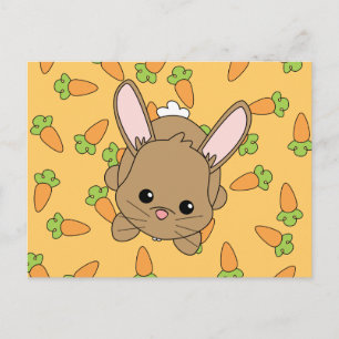 Carte Postale Cute Lil' Bunny