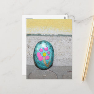 Carte Postale Cute Little Floral Rock