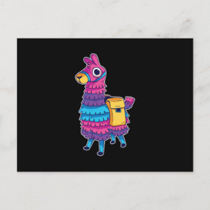 Carte Postale Cute Llama Pinata