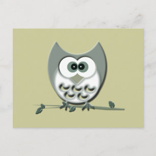 Carte Postale Cute Owl