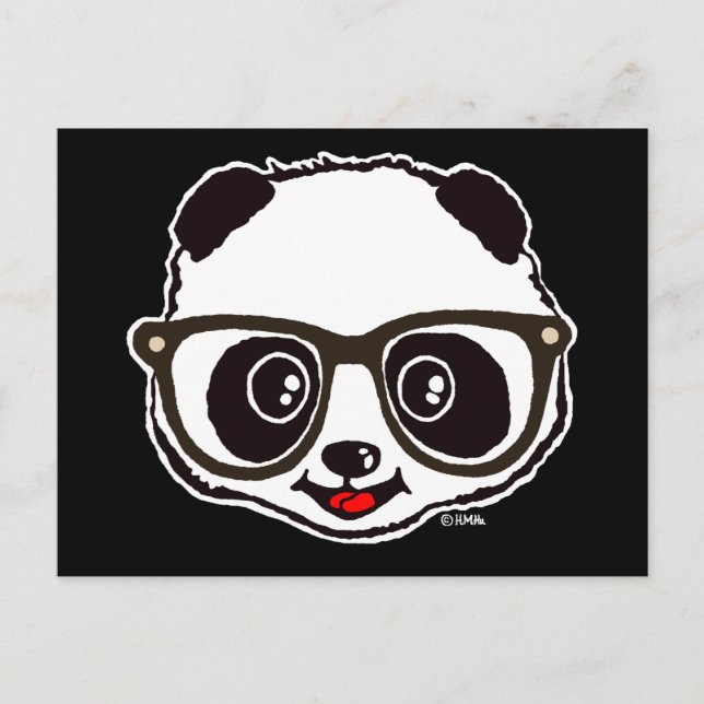 Carte Postale Cute Panda (Devant)