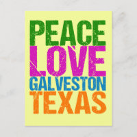 Cute Peace Love Galveston Texas
