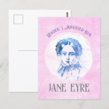 Cute Pink Jane Eyre Portrait Reader Je L'Ai Marié