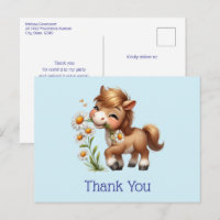 Cute Pony Manger Mangeurs Merci