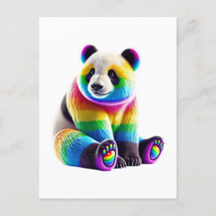 Carte Postale Cute Rainbow