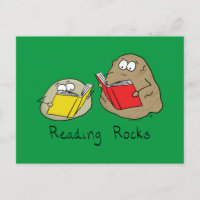 Cute Reading Rocks Librairie Book Lovers