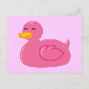 Carte Postale Cute Rubberducky