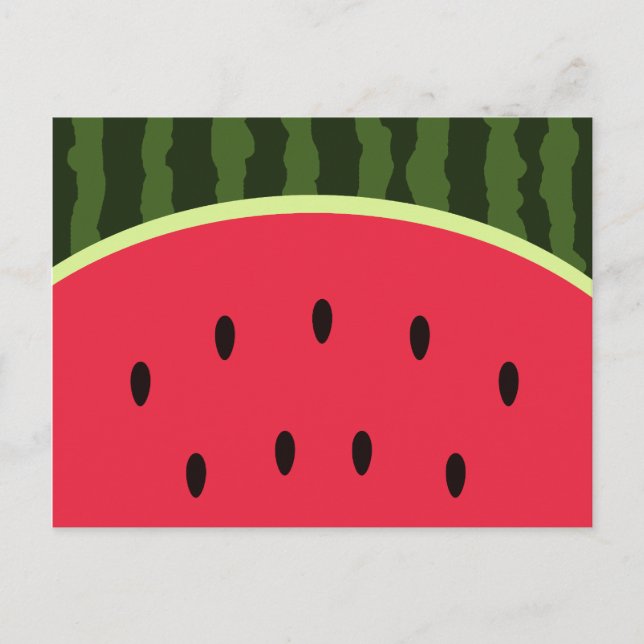 Carte postale Cute Watermelon (Devant)