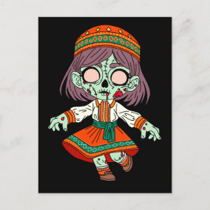 Carte Postale Cute Zombie arménien