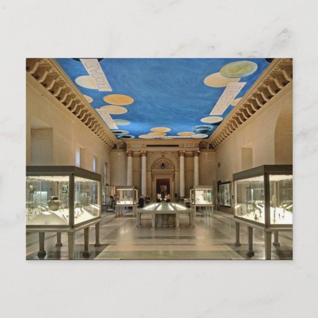 Carte postale Cy Twombly Plafond, Musée du Louvre (Devant)