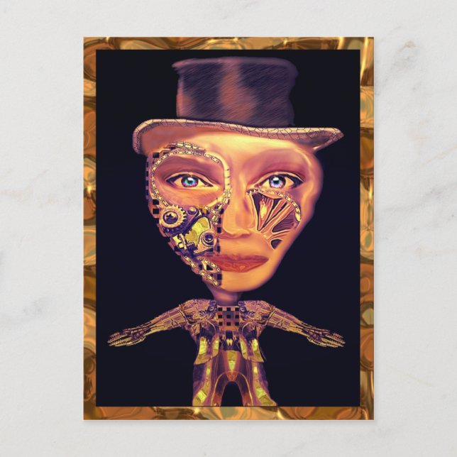 Carte postale Cyborg Tap Dancer (Devant)