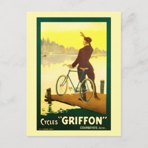 Carte Postale Cycles Griffon par Walter Thor