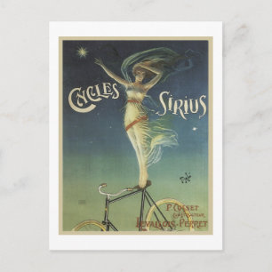 Carte Postale Cycles Sirius