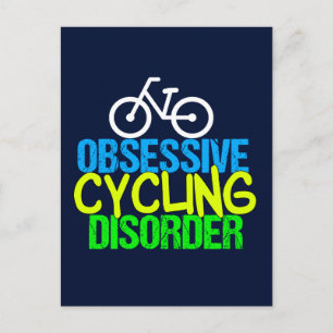 Carte Postale Cycliste Obsessionnel