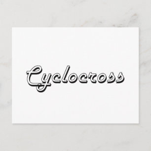 Carte Postale Cyclocross Classic Retro Design
