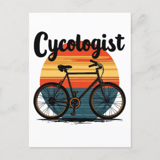 Carte Postale Cycologiste : Energetic Biker Tee - pour le cyclis