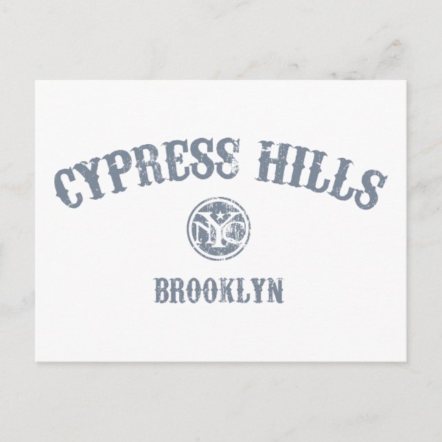Carte Postale Cypress Hills (Devant)