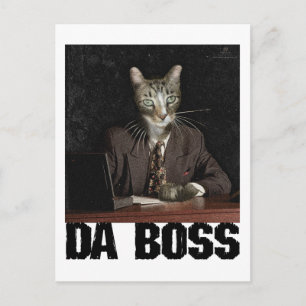 Carte postale Da Boss