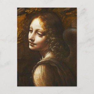 Carte postale Da Vinci Virgin of the Rocks Angel