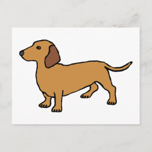 Carte Postale Dachshund