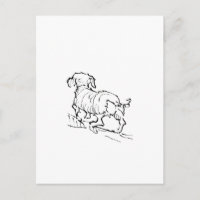 Dachshund heureux – Illustration de chien saucisse