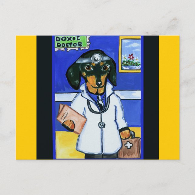 Carte Postale Dachshunds (Devant)