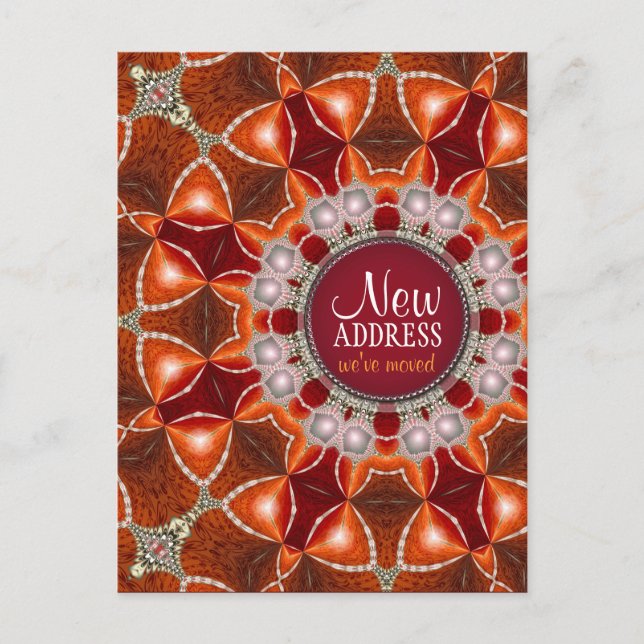 Carte postale d'adresse de Chambre mobile (Devant)