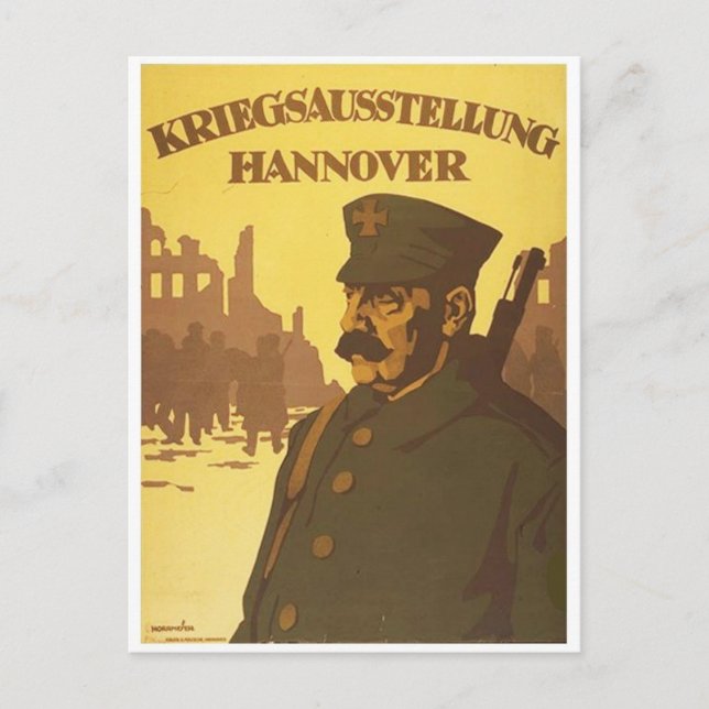 Carte postale d'affiche publicitaire vintage (Devant)