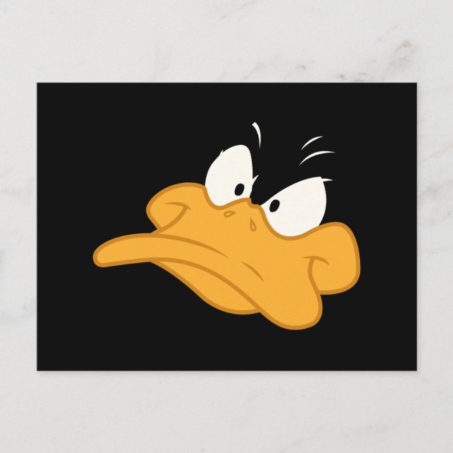 Carte Postale DAFFY DUCK™ Angry Face (Devant)