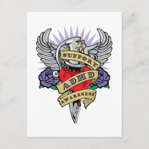 Carte Postale Dagger ADHD