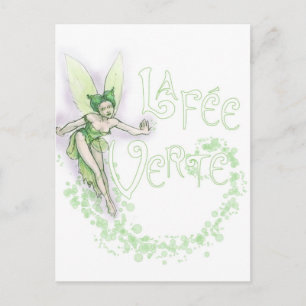 Carte Postale Dainty Absinthe La Fee Verte III
