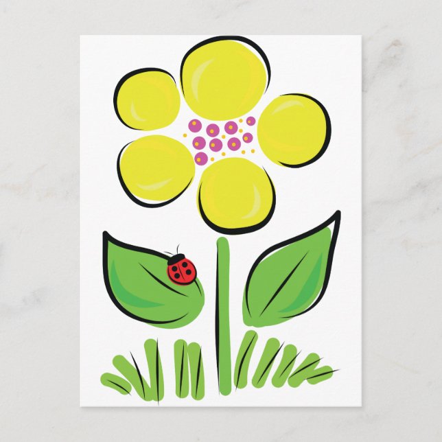 Carte Postale Daisy Bug (Devant)