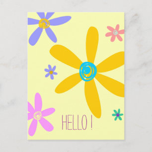 Carte Postale Daisy de Crazy