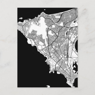 Carte Postale Dakar Senegal Map