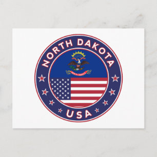 Carte Postale Dakota du Nord