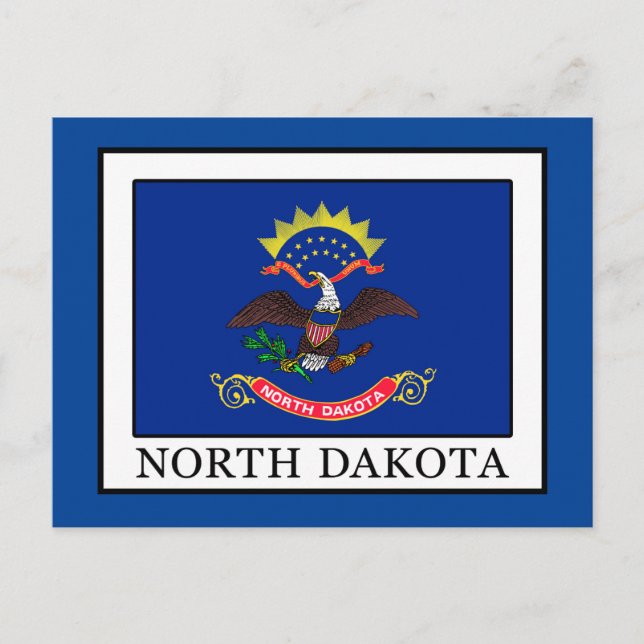 Carte Postale Dakota du Nord (Devant)