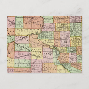 Carte Postale Dakota du Sud