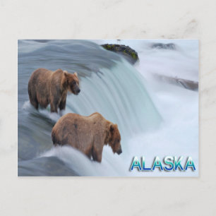 Carte postale d'Alaska