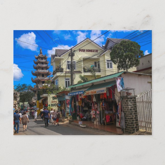 Carte Postale Dalat Vietnam 2019 (Devant)