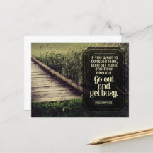 Dale Carnegie Citation Inspirationnelle "Accrochez