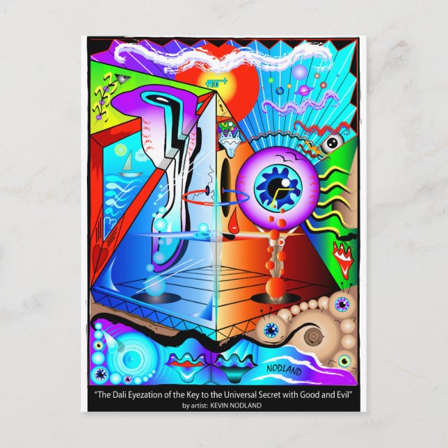 CARTE POSTALE DALI (Devant)