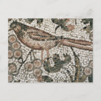 Dallage de sol représentant un oiseau, 4ème siècle